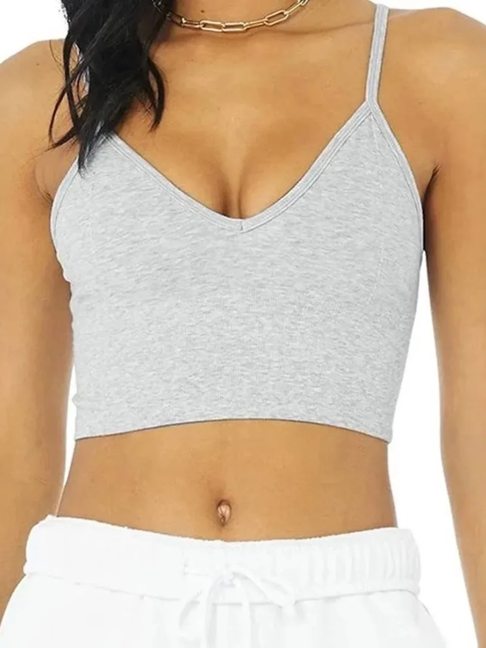 ALO Delight Bralette Grey